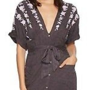 Free people maxi dress xs